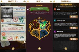 Harry Potter: Wizards Unite vyber