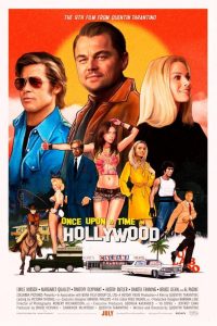 Once upon a time in Hollywood poster