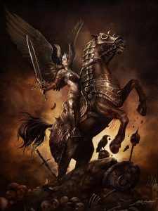 Valhalla - zlatá síň plná bojovníků a další legendy a pověsti ze severské mytologie cover 4