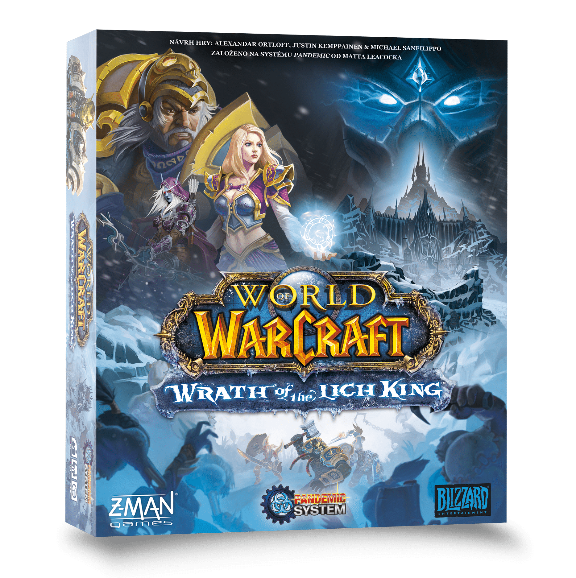World of Warcraft Wrath of the Lich King – A Pandemic system game cover 2