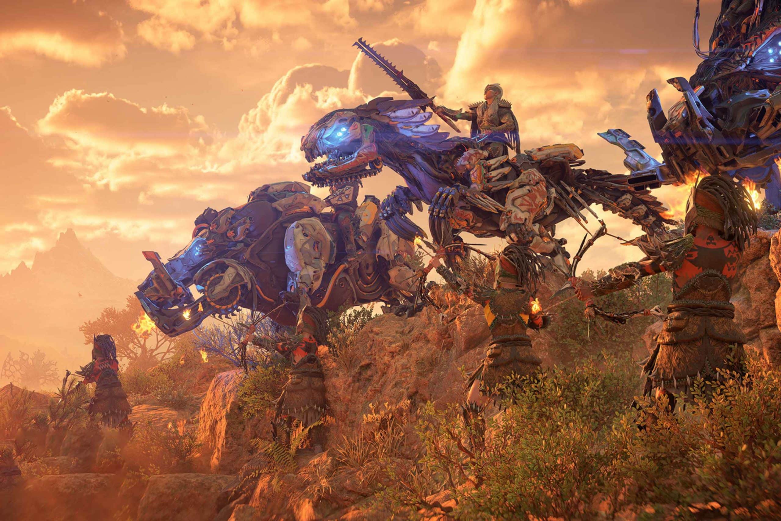 Horizon Forbidden West: Dinosauří a robotické herní postapo pošušňáníčko